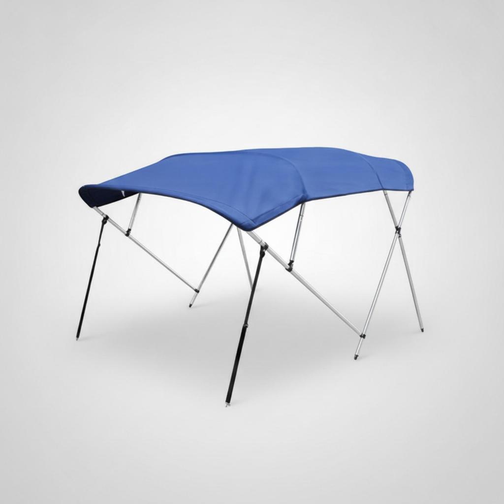Top with Frame Aluminum-Alloy Marine Foldable Boat Canopy for Boaters, Anglers,