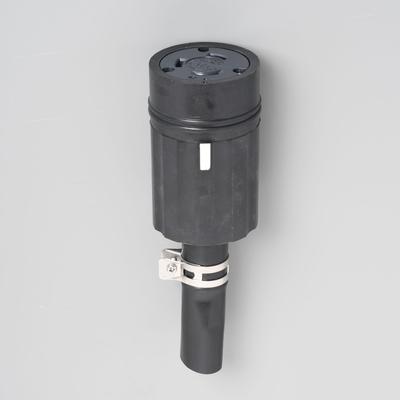 Corpo de Conector American Electric 3P 60A 250V Impermeável com Velcro, 3624RW