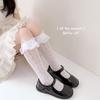 Mesh Lolita Sock Cotton Spandex Girl Long Socks Baby Dress Hollow Mesh Socks