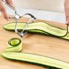 Stainless Steel Fruit Peeler Wide Mouth Potato Slicer Household Cabbage Graters  Carrot