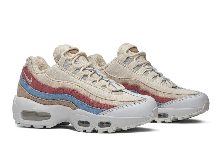 Women's Sneakers Nike Air Max 95 Plant Color Collection Multi-Color (Women's) Beige/Coral-Blue-Tan-White