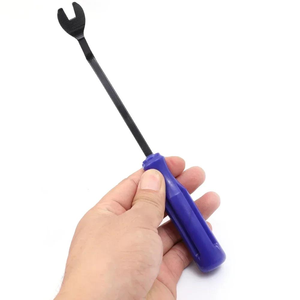 

Инструмент для снятия дверной панели автомобиля Инструмент для снятия крепежа автомобиля Инструмент для модификации салона Гвоздезабиватель Универсальный ручной инструмент для ремонта автомобиля