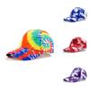 Trendy Tie-dye Baseball Cap For Summer Outdoor Activities And Sun Protection For Teens Characters Included)