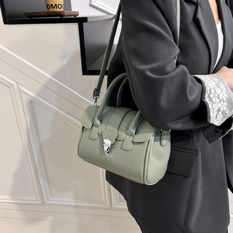 Fashion hand carry small square bag women's spring new niche simple casual shoulder bag high-end women's bag