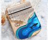 CEGA 17-Key Resin Whale Kalimba Thumb Piano - Children's Day Gift