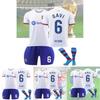 2324 Barcelona Away Jersey Messi 8 Pedro 9 Lewandowski 30 Children's Soccer Jersey