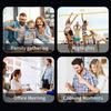 L802 BT Audio Smart Glasses BT Call Video Glasses Voice Assistant Camera Glasses Music Playback for Travel Meetings Business Use