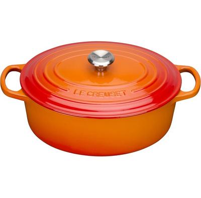 Cast Iron Roaster Le Creuset Signature Oval 27 Cm Oven Red 4.1 L (21178270902430)