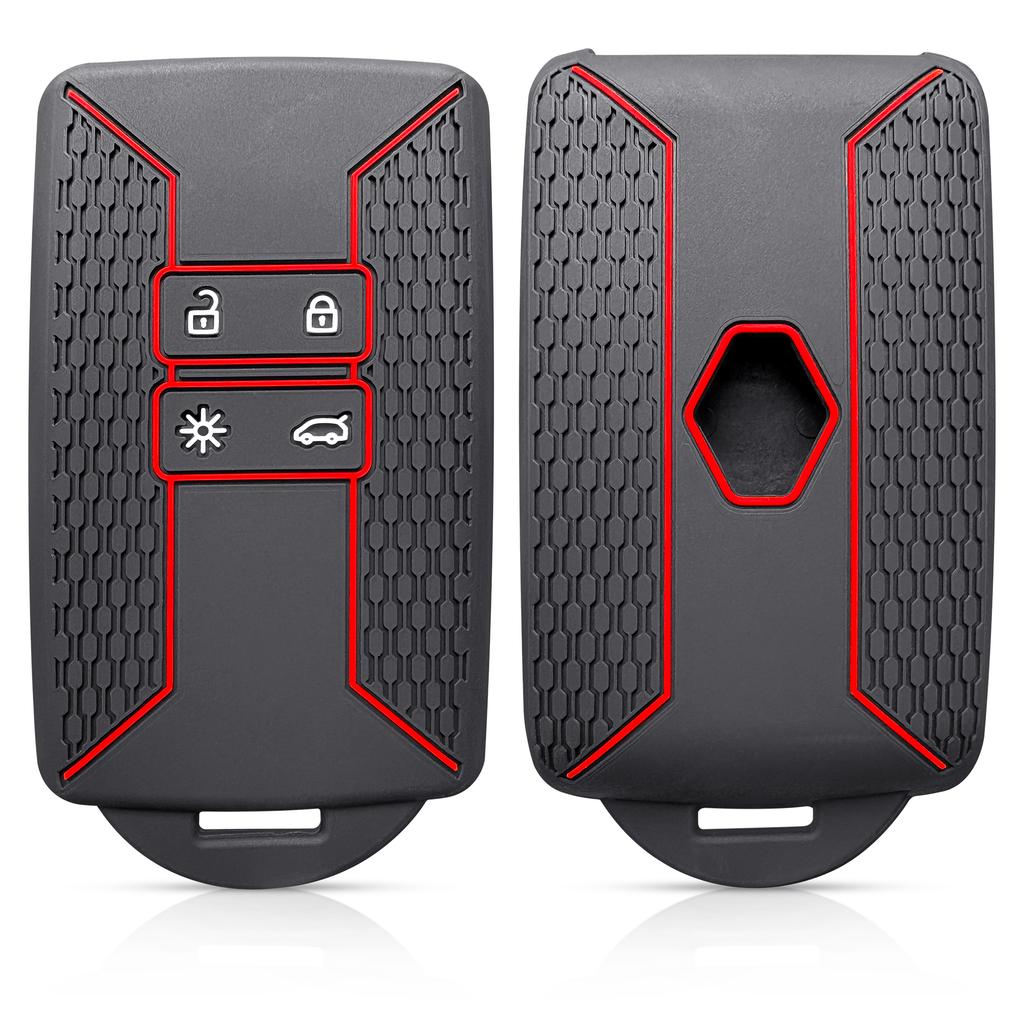 Silicone Car Key Case Cover for Dacia Duster Logan 3 Jogger Sandero for Renault Clio 5 Megane 4 Zoe Kadjar Captur Arkana Koleos