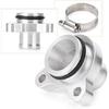 Coolant Hose Aluminum Flange Upgrade For BMW M X1 4 5 N20 N26 N52 N54 N55 Silver