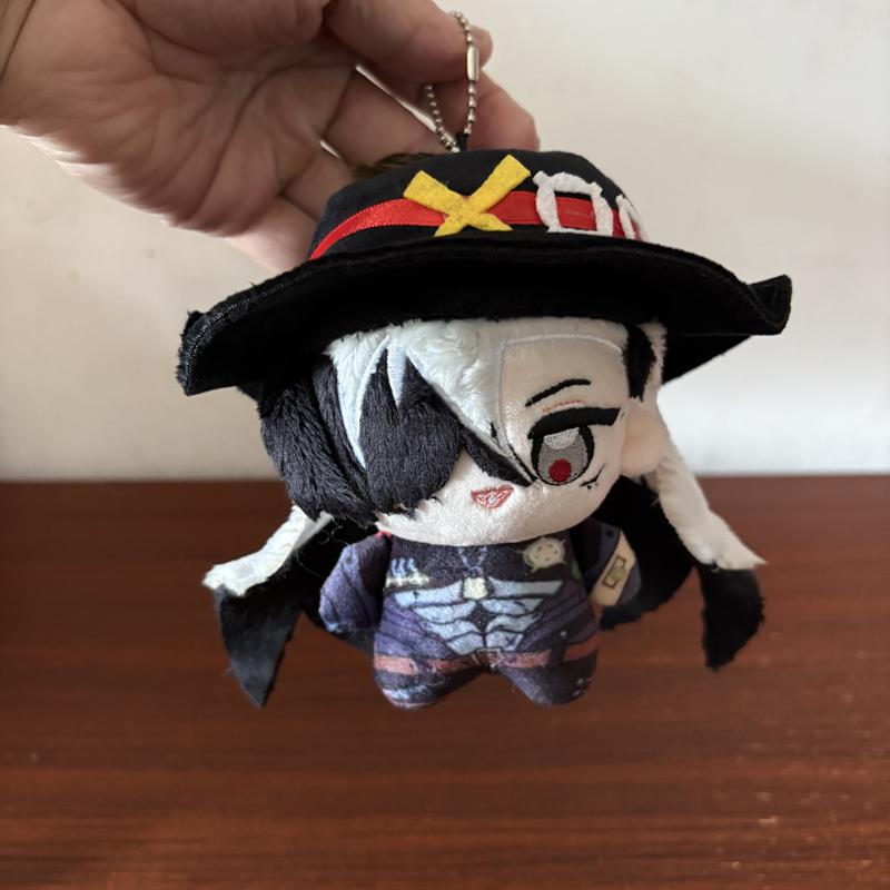 12Cm Ultra Cool Adorned With Magic Hat Cartoon Play : Star Rail Character Boothill Cuddly Plaything Charm Backpack Hanging Adornment Plush Doll