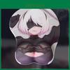 Diseño Versátil Y Atemporal Juego Nier Automata Alfombrilla De Ratón Reposamuñecas Yorha 2b 3d Oppai Nalga Alfombrilla De Ratón Anime