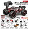 RC Auto Střídavé 4WD 9522PRO 85KM/H Vysokorychlostní Terénní Drift Dálkově Ovládané Auto 1:16 Profesionálních Závodních Aut 9522 50KM/H