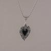 Gothic Skull Love Heart Necklace for Women Men Religious Crucifix Necklaces Punk Jewelry Gifts