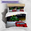 3pcs Duvet Cover Set (1*Duvet Cover + 2*Pillowcase, Without Core), Among Us Print Bedding Set, Bedroom Decor, All‑Season, Birthday Gift
