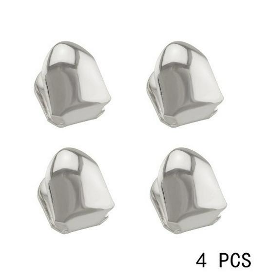 Gold-Plated Hip Hop Single Tooth Cap in European and American Fashion Style