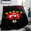 1Pc 24 Erzincanspor Print Flannel Blanket High Quality Warm Comfortable Cover for All Seasons Perfect for Gifts Home Decor