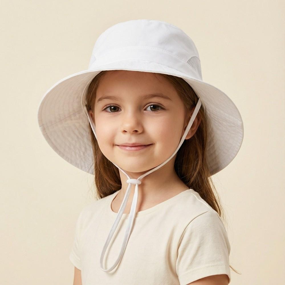 Breathable Kids Sun Protection Hat UV Protection Beach Hat Quick Dry Fisherman Hat Outdoor