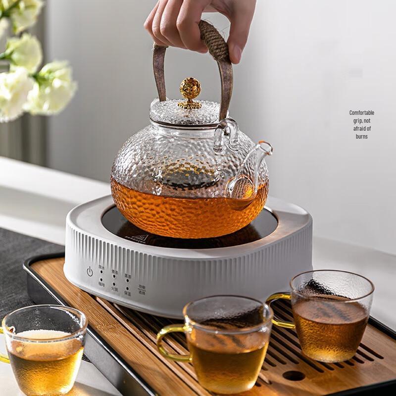 Shangqi Hammered Glass Teapot