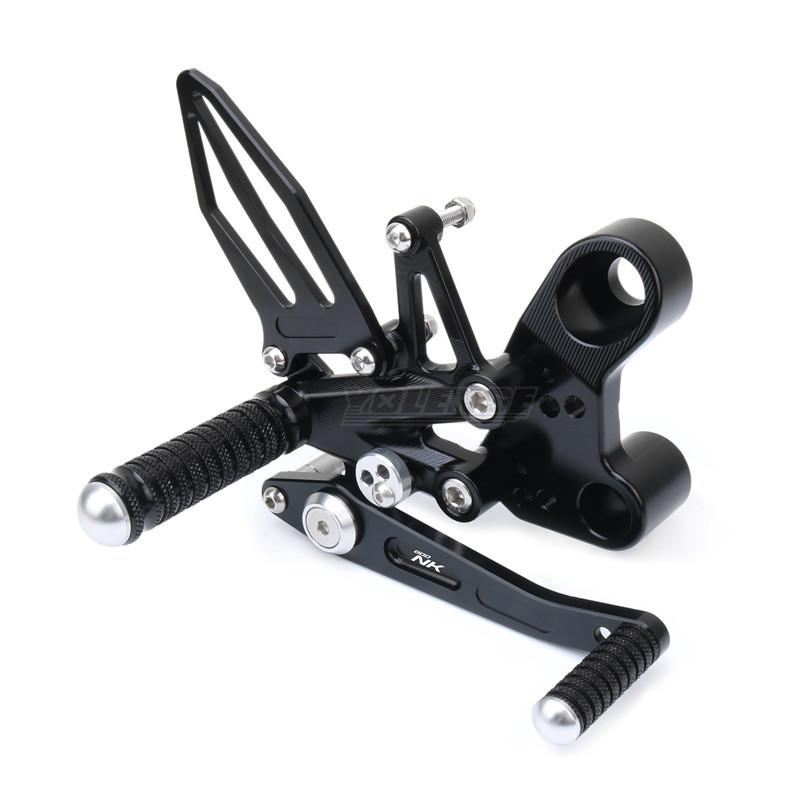 Motorcycle Accessory CNC Footrests Rearset Rear Footpeg Foot Rests For 800NK 800 NK 2023 2024 2025