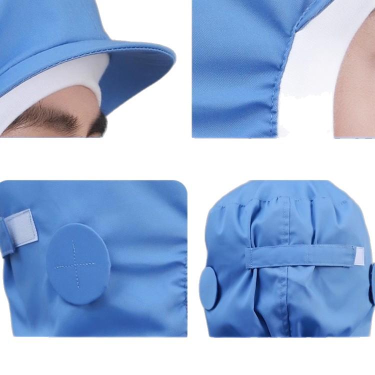 Andningsbar Dammfri VerkstadsVisirKeps & Huv för Industriellt Skydd