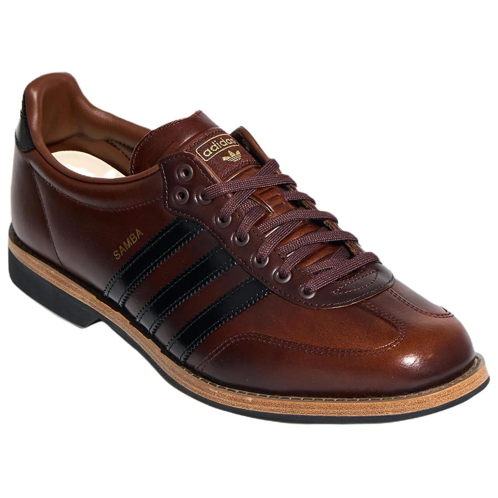 Adidas Originals Samba Casual Leather Shoes Unisex Brown Black HP5198