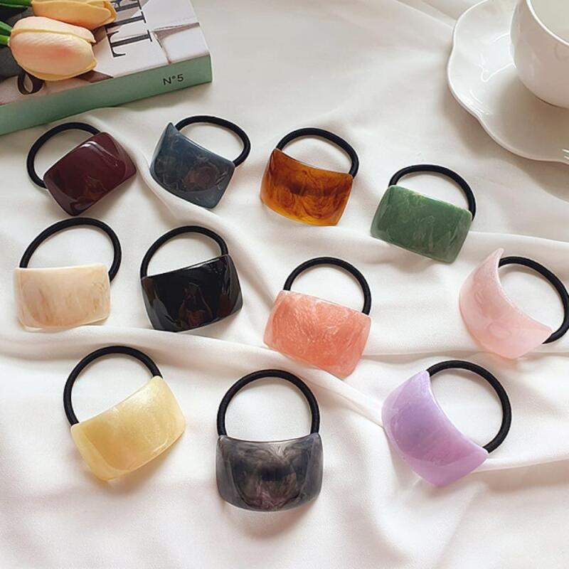 

Women s Daily Color Simple Elastic Hair Band A29670_Pearlemon