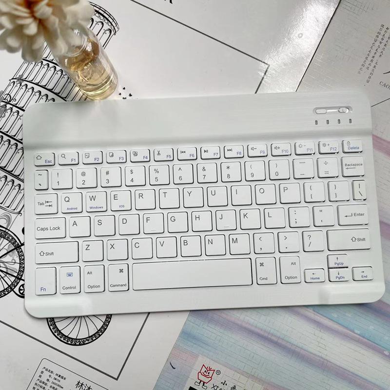 Top-Selling Bluetooth Wireless Keyboard for iPad, Huawei, Lenovo, and Android Devices with Rechargeable Battery