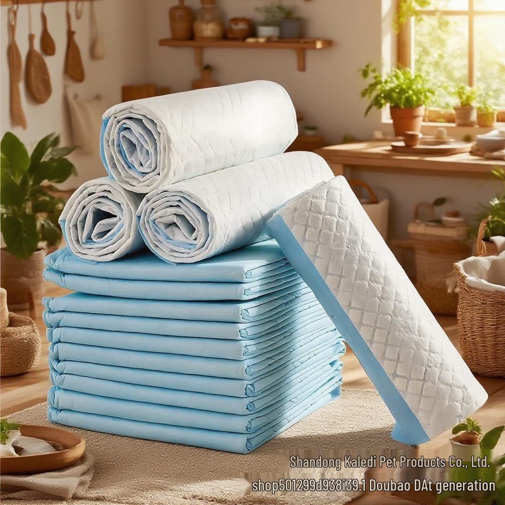 Deodorizing Absorbent Pet Urine Pads: Teddy Diaper Disposable Barrier Pads for Dogs
