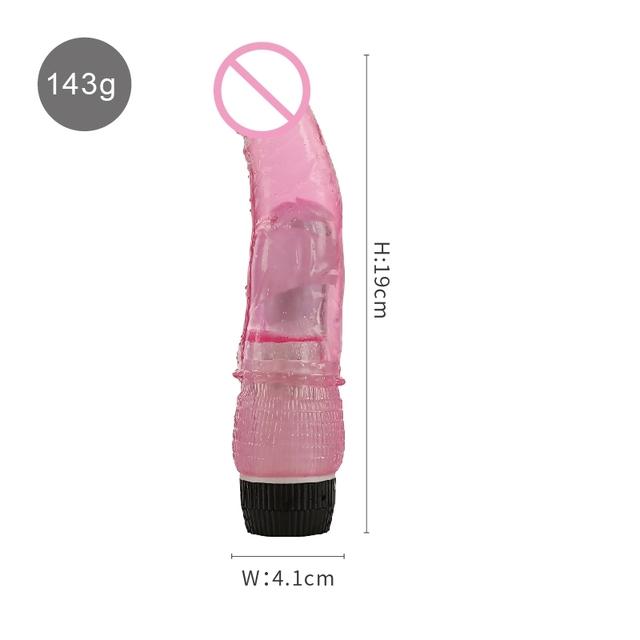 Vibrator Dildo Jucării sexuale pentru femei Dildo realist Big Dick Penis moale Vibrator vagin Masaj Vibratori pentru femei Produs sexual