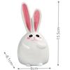 Cute Rabbits Ceramics Piggy Bank Creative Coin Money Storage Jar Creative Cute Girls Boys Birthday Gift Home Desktop Decoration