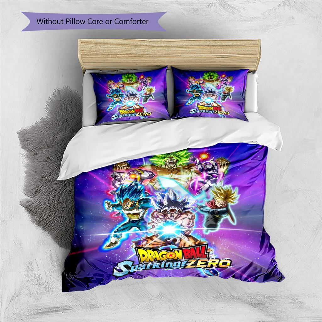 Set Copripiumino Trapuntato con Fantasia Cartone Animato Federa Decorazione per la Casa Regalo di Compleanno (1 * copripiumino + 2 * federa, senza nucleo)