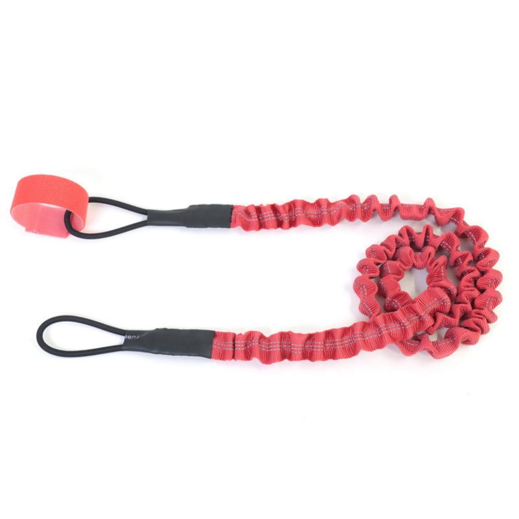 Coiled Paddle Leash Nylon Strap Anti-Slip for Canoeing, Fishing Trips, Anglers