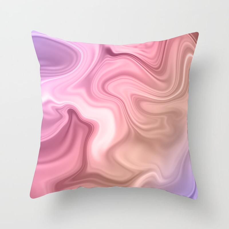 Car Cushion Cover Geometric Gold Print Sofa Square Pillow Cover Cushion Cover Home Furnishings