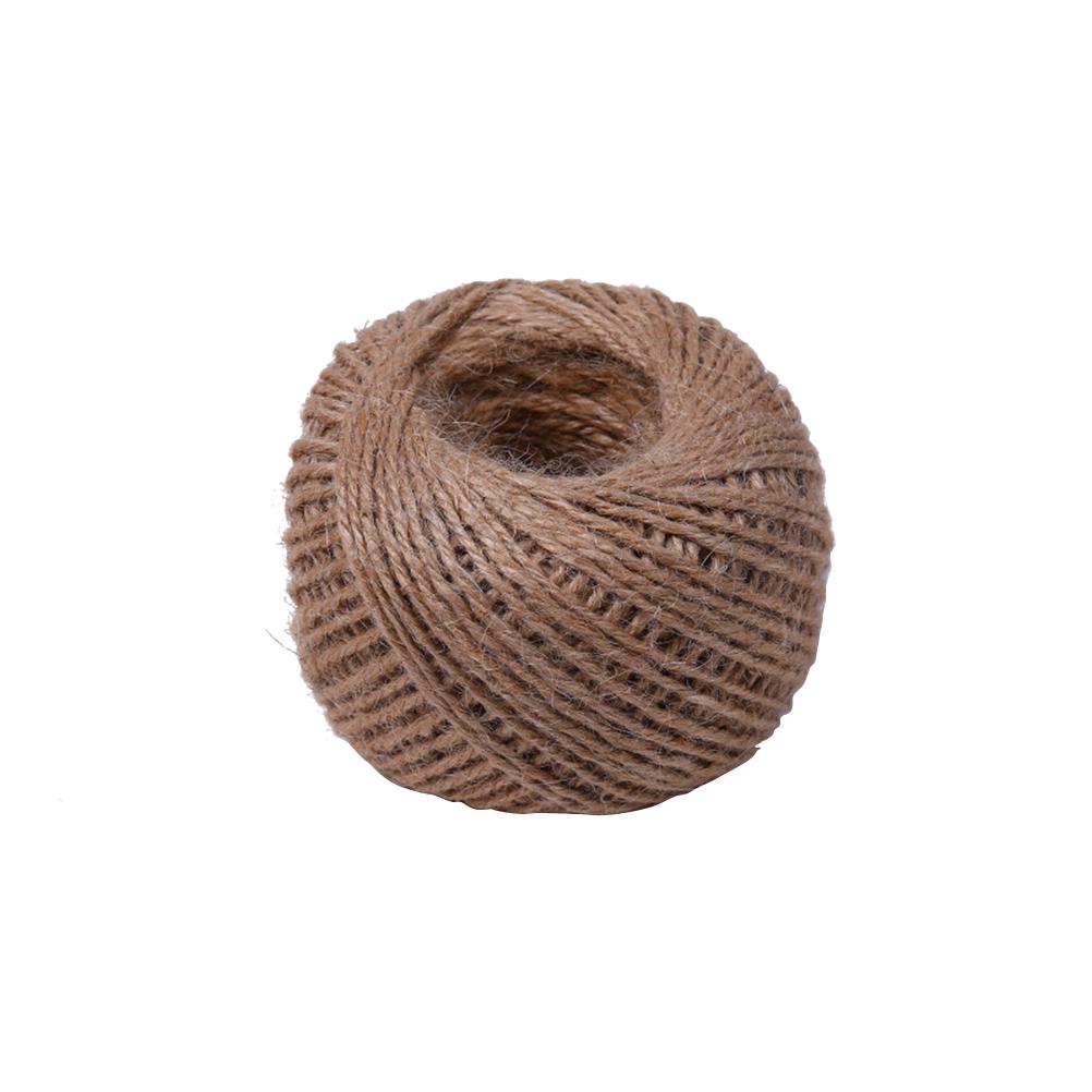 Jute Twine Green Colour DIY Wrap Gift Hemp Rope Cord String 60M Roll QTY 3