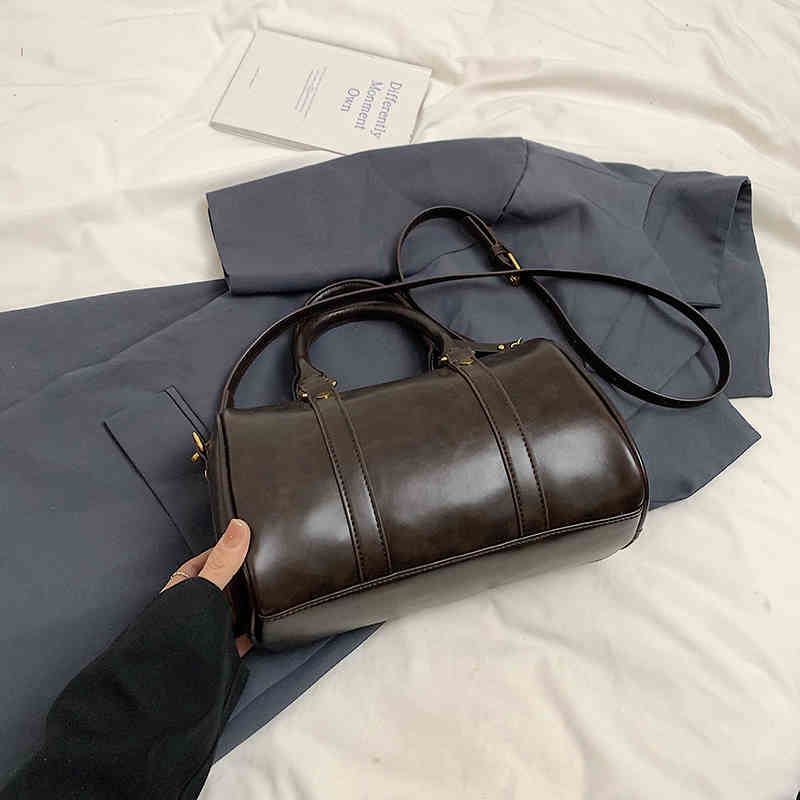 

Высококачественные сумки-боулинги Sense Tote, женские сумки-кроссбоди на осень-зиму, новые универсальные сумки через плечо из искусственной кожи