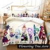 Anime Disgaea Bedding Set Duvet Cover Bed Set Quilt Cover Pillowcase Comforter King Queen Size Boys Adult Bedding Set029963