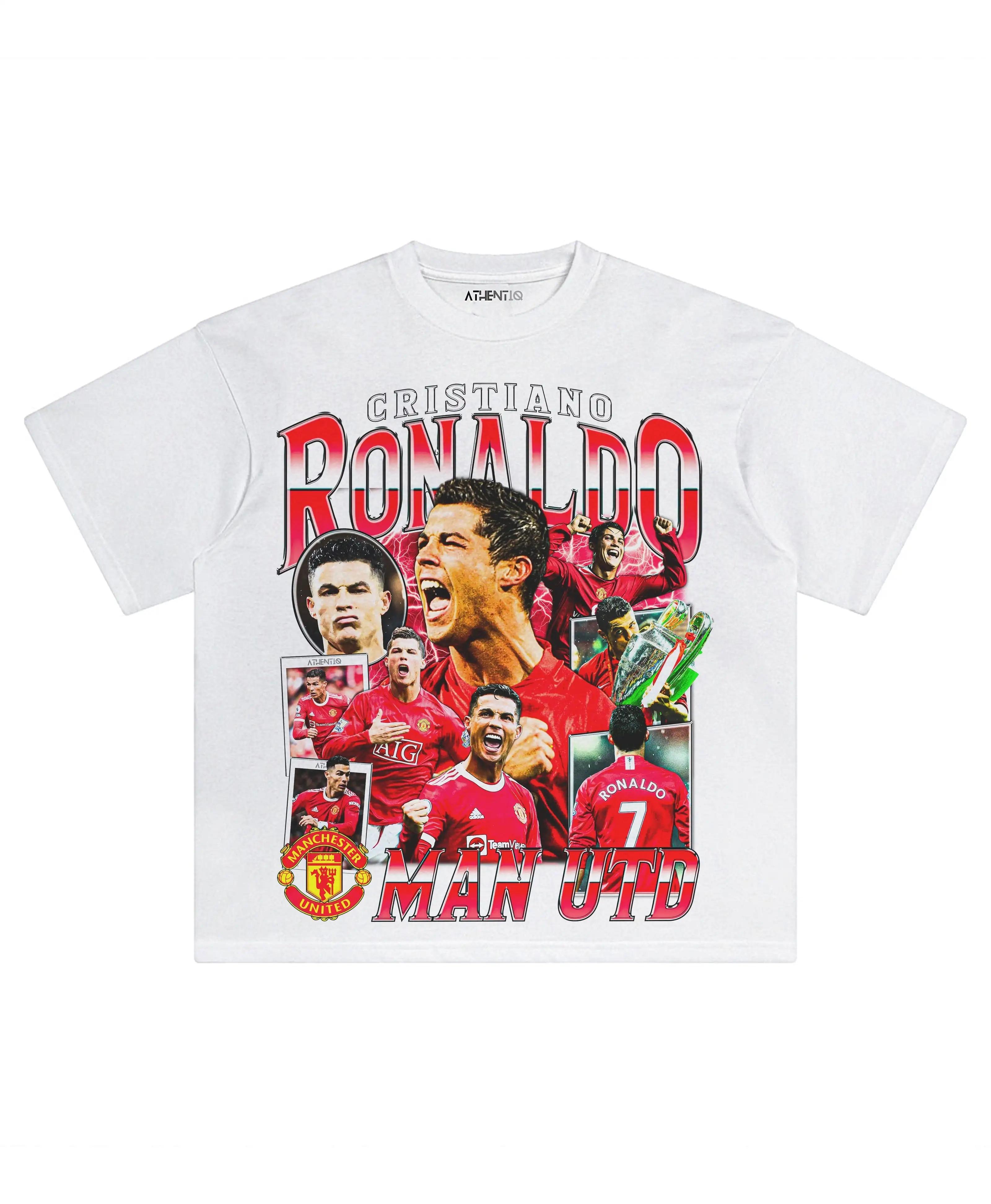 

Retro Black Ronaldinho O Bruxo Barcelona Football Legend Career Highlights Double-Sided Graphic Oversized Casual Cotton T-Shirt 4XL
