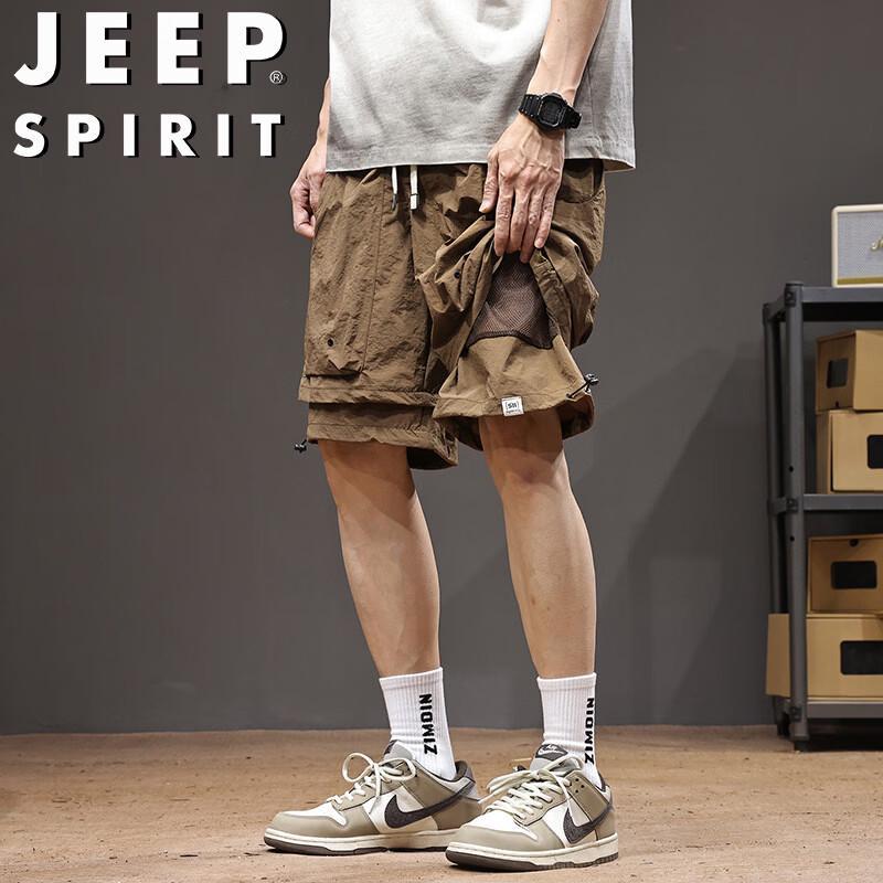 JEEP SPIRIT Men s Outdoor Quick-Dry Cargo Shorts XL