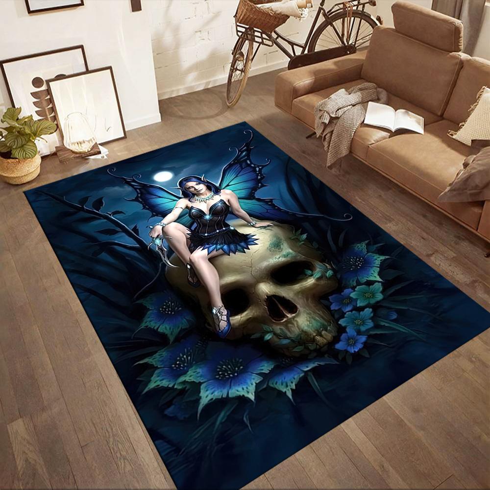 Gothic Style Carpet Perfect for Kitchen Bedrooms Outdoor Living Rooms Antislip Carpet Office home decor Wedding Party Gift