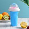Quick-Frozen Slushy Maker Cup Large Capacity Slushie Cup For Homemade Smoothies Juice Ice Cream Maker Squeeze Cup Cooling Bottle