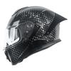 Ultra Lightweight Carbon Fiber Double Lens Full Face Cycling Helmet