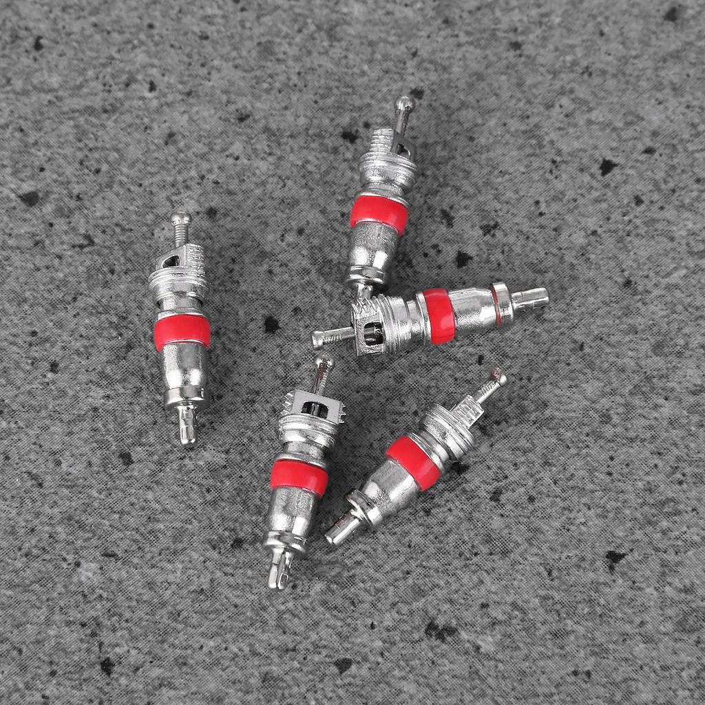 VORCOOL Tire Valve Core 5 Insect Screwdriver 1 Tire Valve Core Wrench Valve Core Remover Insect Valve Screwdriver Insect Valve Motorcycle Tire To