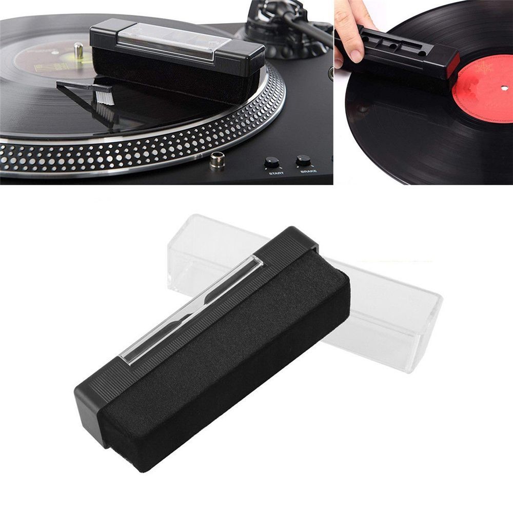 Turntable Phonograph Player Accessory Record Player CD Brush Cleaning Brush Vinyl Record Dust Brush