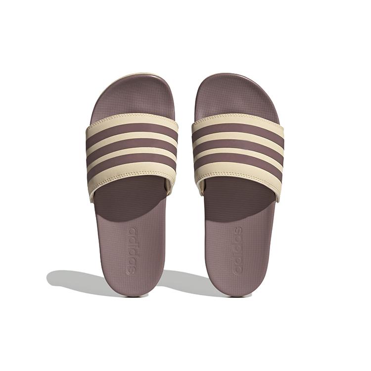 New Adilette Women's Adidas Comfort Slide 'Sand Strata Purple' Women's H03621