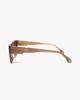 Seupeulingseuteulingseu Semi-Wide Square Shape Sunglasses Page 48 [Khaki Gray]