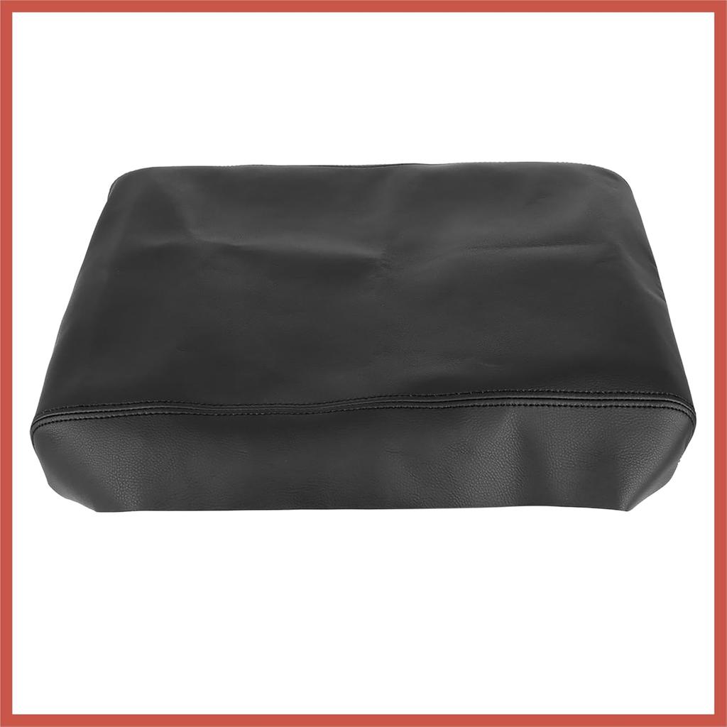 ACROPIX Car Center Console Lid Armrest Seat Box Cover Protector Replacement Microfiber Leather for Nissan Titan 2004-2014 Armrest Lid Not Included