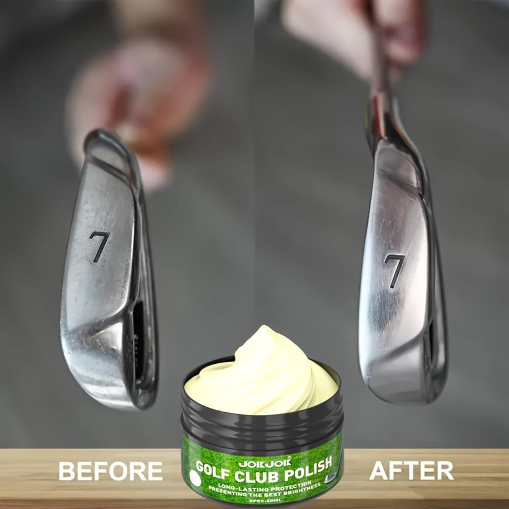 JOKJOK Golfklubba Polerande Vax - Snabb Borttagning av Repor & Oxidation, Återställer Spegelblank Glans, Rostskydd & Fläckskydd