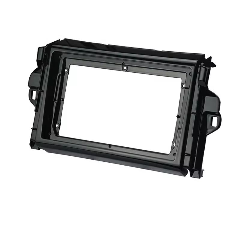 2 Din Autoradio Blende TOYOTA Fortuner 2015-2020 Auto Stereo Audio Player DVD Panel Armaturenbrett Einbausatz Rahmen Mittelkonsole Halter