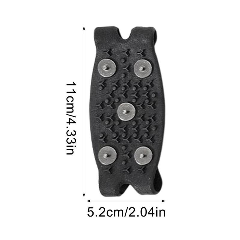 Winter Anti-slip Crampons Outdoor Climbing Ice Snow Boots Shoe Covers Gripper Spike Chain Cleats